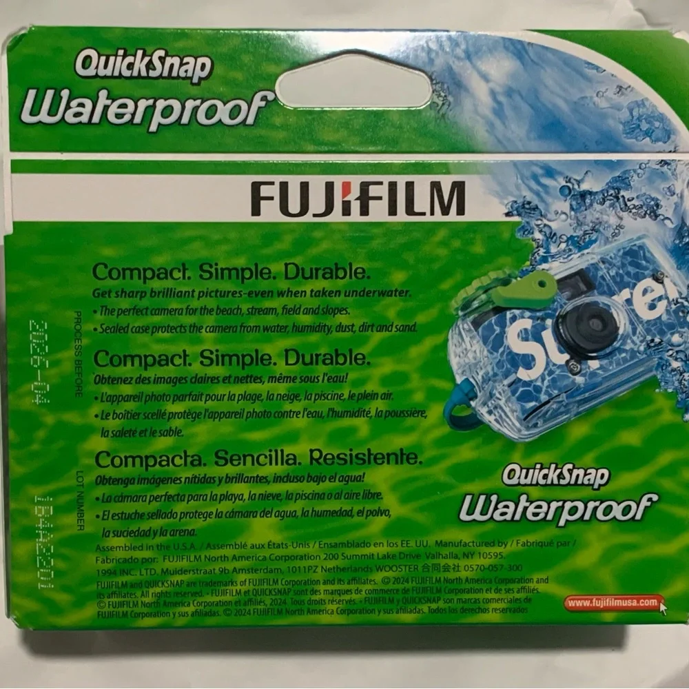 Supreme FujiFilm Waterproof Camera SS24 New